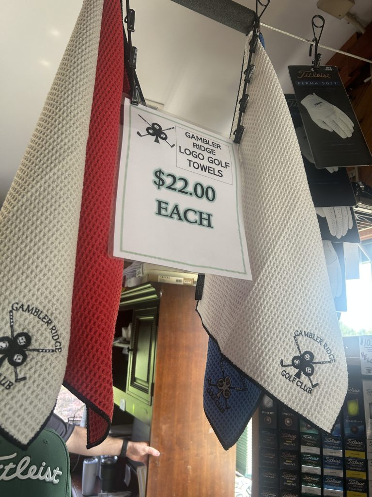 Gambler Gear towels